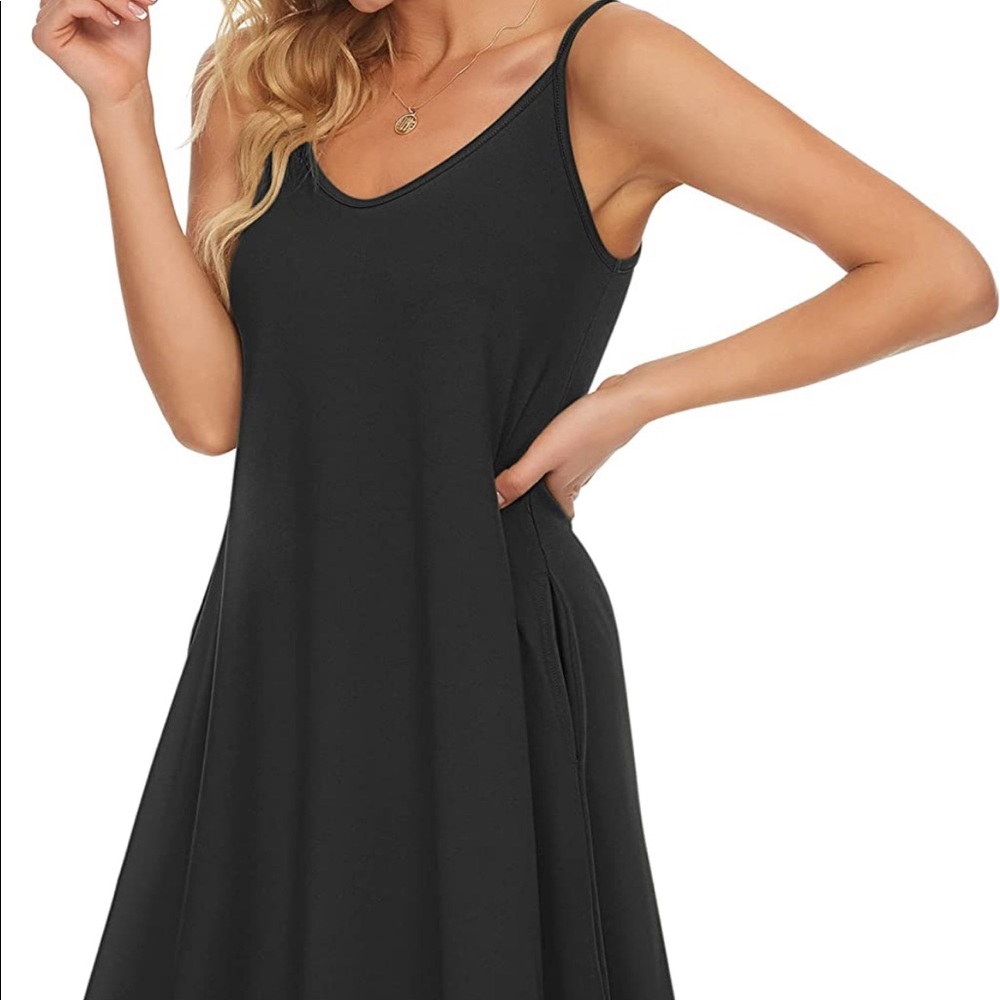 MISFAY spaghetti strap summer dress cover up